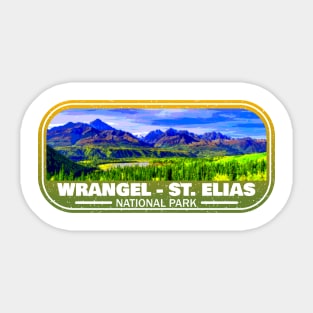 Wrangell - St. Elias National Park, America Sticker